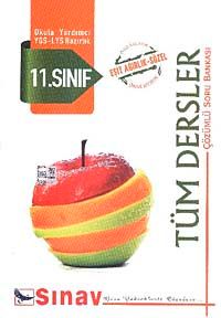 11. Sınıf Tüm Dersler Çözümlü Soru Bankası