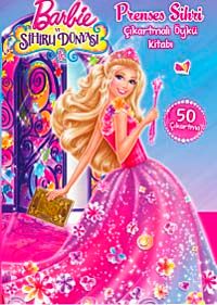 Barbie Prenses Sihri Çıkartmalı Öykü Kitabı