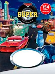 Disney Arabalar Süper Oyun ve Boyama Kitabı