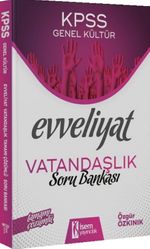 2020 Evveliyat KPSS Vatandaşlık Tamamı Çözümlü Soru Bankası