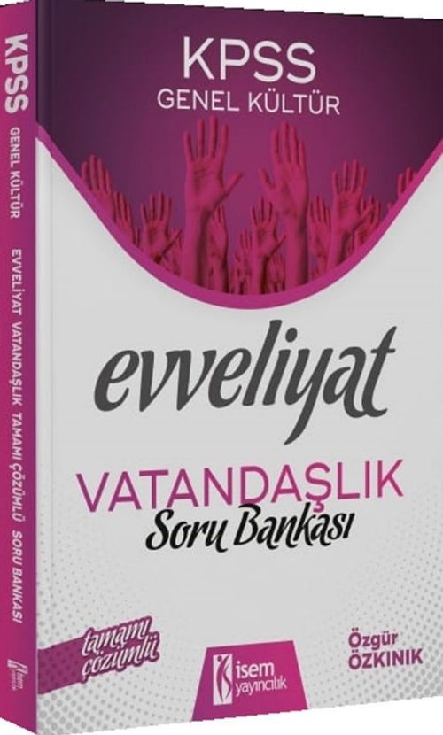 2020 Evveliyat KPSS Vatandaşlık Tamamı Çözümlü Soru Bankası