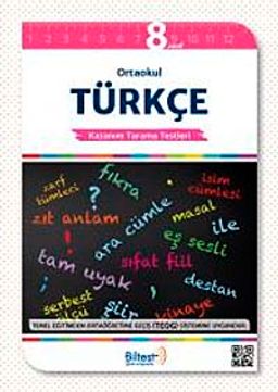 8. Sınıf Ortaokul Türkçe Kazanım Tarama Testleri