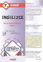 7.Sınıf İngilizce Konu Değerlendirme Testleri