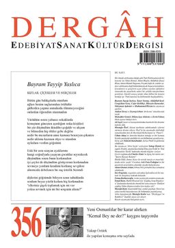 Dergah Edebiyat Sanat Kültür Dergisi Sayı:356 Ekim 2019