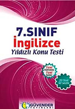 7. Sınıf İngilizce Yıldızlı Konu Testi