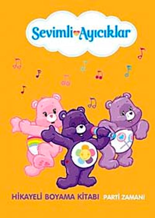 Parti Zamanı - Hikayeli Boyama Kitabı / Sevimli Ayıcıklar