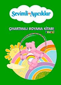 Çıkartmalı Boyama Kitabı Renkli 3 / Sevimli Ayıcıklar