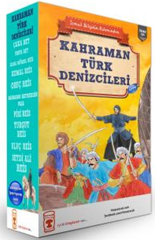 Kahraman Türk Denizcileri Seti (10 Kitap) (İsmail Bilgin) Fiyatı