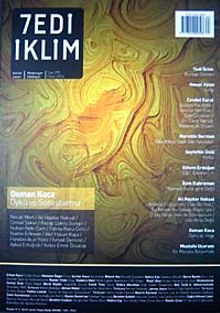 7edi İklim Sayı:295 Ekim 2014 Kültür Sanat Medeniyet Edebiyat Dergisi