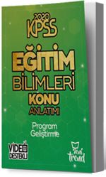 2020 KPSS Eğitim Bilimleri Program Geliştirme Konu Anlatımlı