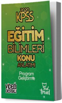 2020 KPSS Eğitim Bilimleri Program Geliştirme Konu Anlatımlı