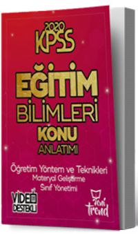 2020 KPSS Eğitim Bilimleri Öğretim Yöntem ve Teknikleri Konu Anlatımlı