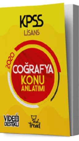2020 KPSS Coğrafya Konu Anlatımlı