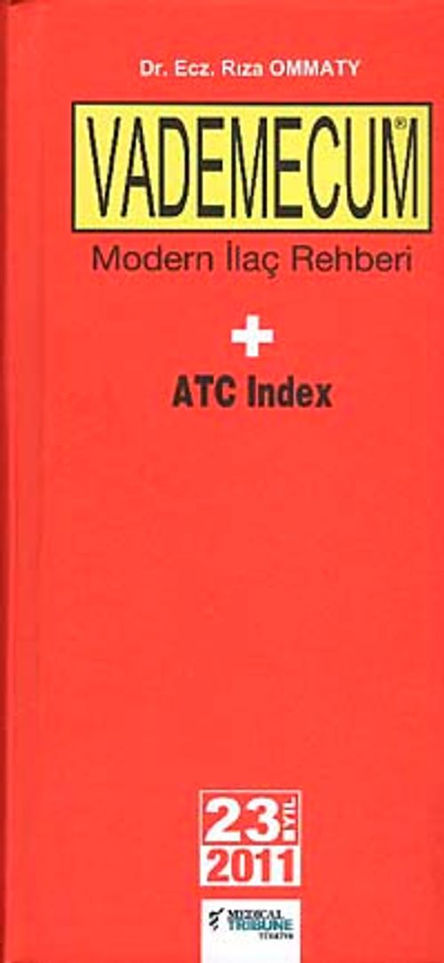 VADEMECUM Modern İlaç Rehberi 2011 + ATC İNDEX