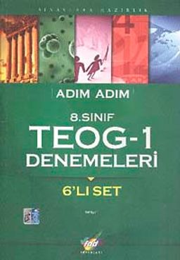 Adım Adım 8. Sınıf Teog -1 Denemeleri (6'lı Set)