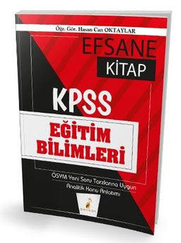 2020 KPSS Eğitim Bilimleri Efsane Kitap Konu Anlatımlı