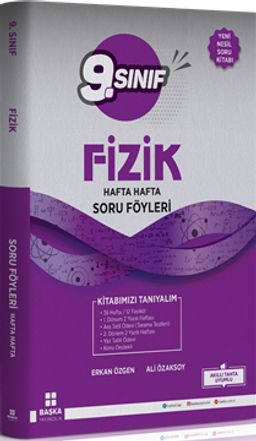 9. Sınıf Fizik Hafta Hafta Soru Föyleri