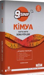 9. Sınıf Kimya Hafta Hafta Soru Föyleri