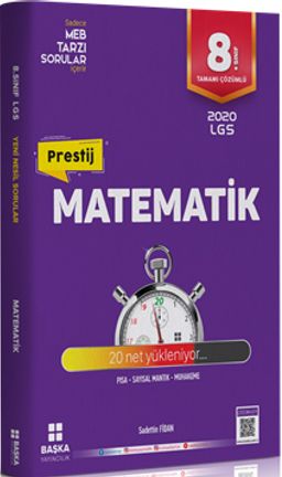 8. Sınıf Matematik Prestij Yeni Nesil Soru Bankası
