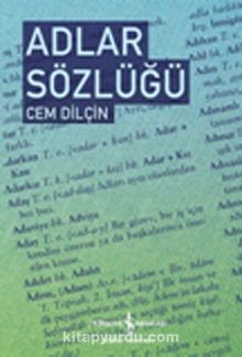 Adlar Sözlüğü (Ciltli) - Cem Dilçin
