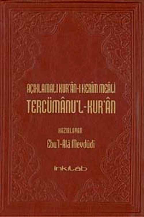Açıklamalı Kur'an-ı Kerim Meali Tercümanu'l-Kur'an (Büyük Boy-Metinli) Türkçe-Arapça