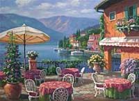 Lago Cafe Puzzle (26x36 Kod:1000-1005)
