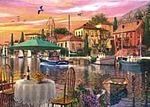 Limanda Gün Batımı Puzzle (36x25 Kod:3000-4905)