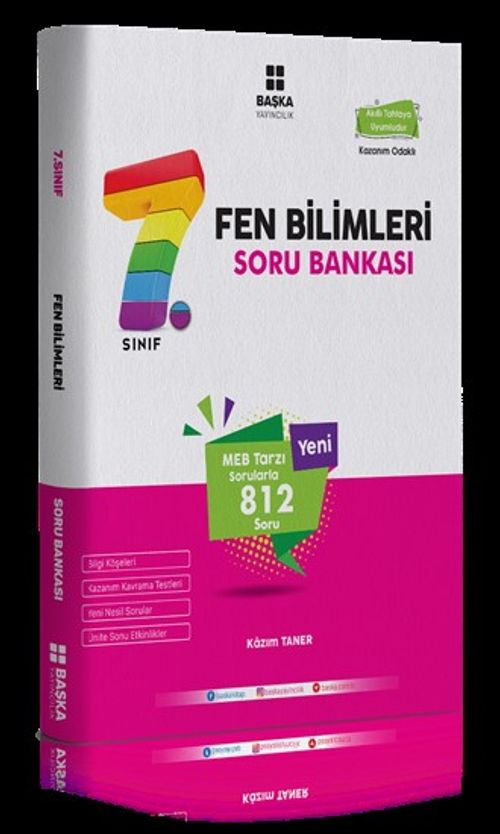 7. Sınıf  Fen Bilimleri Soru Bankası