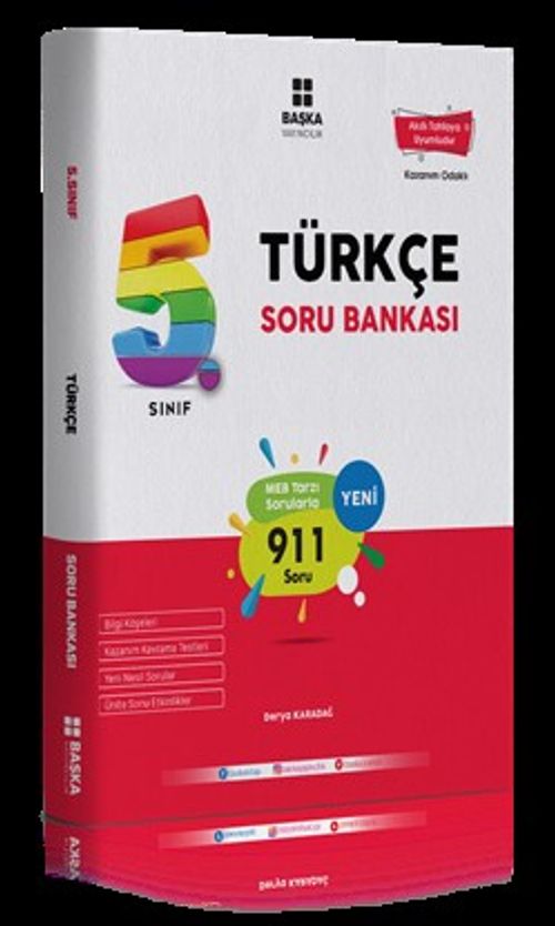5. Sınıf Türkçe Soru Bankası