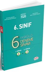 6. Sınıf Çözümlü 6 (3+3) Deneme Sınavı