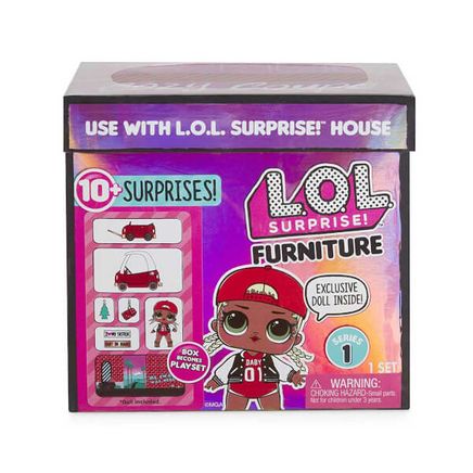 L.O.L Bebek ve Mobilya Oyun Seti - Cozy Coup Pack-M.C. Swag (08302)