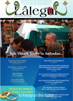 Lalegül Aylık İlim Kültür ve Fikir Dergisi Sayı:80 Ekim 2019