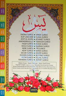 Yasin (Fihristli Orta Boy)