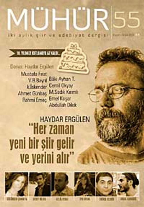 Mühür İki Aylık Şiir ve Edebiyat Dergisi Yıl:9 Sayı:55 Kasım-Aralık 2014
