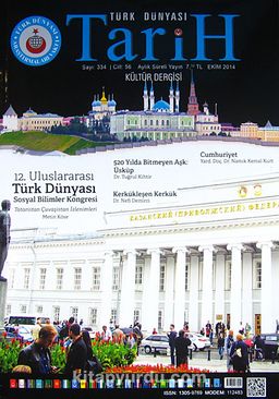 Türk Dünyası Araştırmaları Vakfı Dergisi Ekim 2014 / Sayı: 334