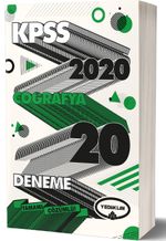2020 KPSS Genel Kültür Coğrafya Tamamı Çözümlü 20 Deneme 