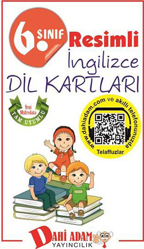 6. Sınıf Resimli İngilizce Dil Kartları