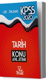 2020 KPSS Lise Önlisans Genel Yetenek Genel Kültür Tarih Konu Anlatımı