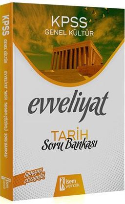 2020 KPSS Genel Kültür Evveliyat Tarih Çözümlü Soru Bankası