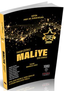 2020 Best of Maliye Tamamı Çözümlü Soru Bankası