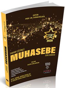2020 Best Of Muhasebe Tamamı Çözümlü Soru Bankası
