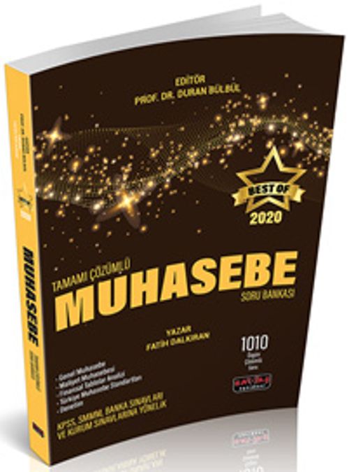 2020 Best Of Muhasebe Tamamı Çözümlü Soru Bankası