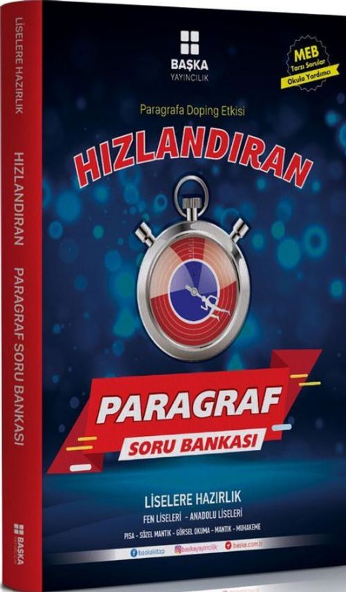 Hızlandıran Paragraf Soru Bankası