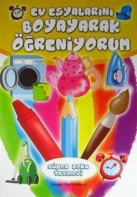 Ev Eşyalarını Boyayarak Öğreniyorum