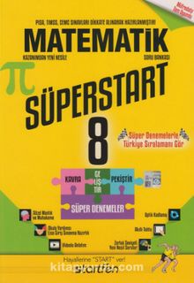 8. Sınıf Süperstart Matematik Kavra Geliştir Pekiştir Süper Denemeler