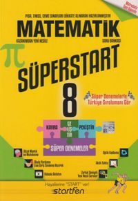 8. Sınıf Süperstart Matematik Kavra Geliştir Pekiştir Süper Denemeler