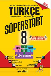 8. Sınıf Süperstart Türkçe Kavra Geliştir Pekiştir Süper Denemeler