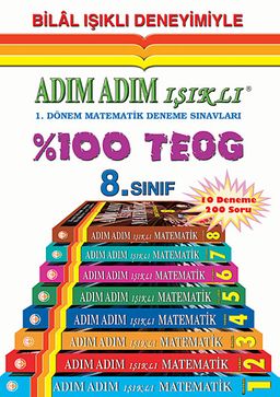 8. Sınıf  1. Dönem Matematik Deneme Sınavları %100 Teog