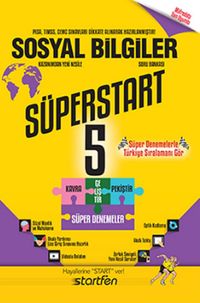 5. Sınıf Süperstart Sosyal Bilgiler Kavra Geliştir Pekiştir Süper Denemeler