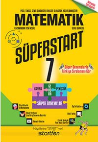 7. Sınıf Süperstart Matematik Kavra Geliştir Pekiştir Süper Denemeler